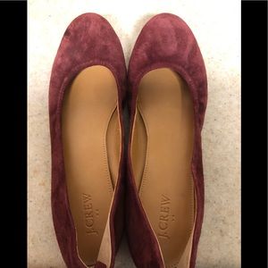 J. Crew Shoes - J Crew burgundy flats size 9 J. Crew Shoes - J Crew burgundy flats size 9